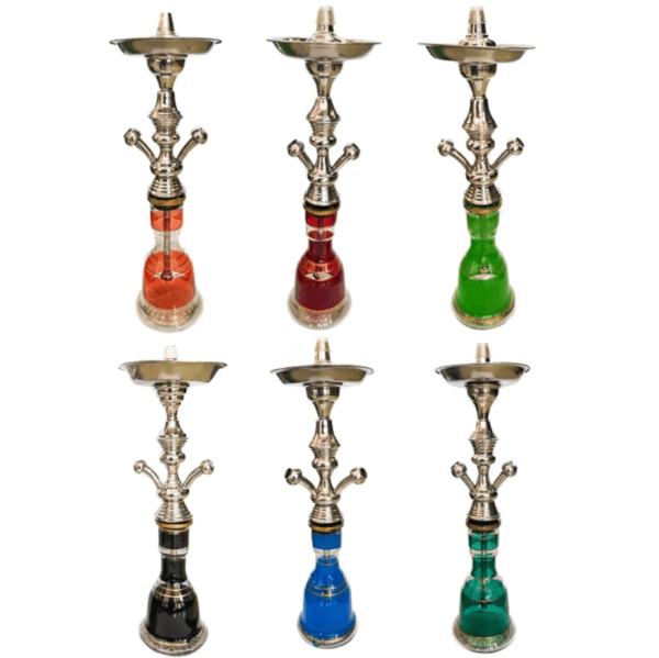 Amaren Egyptian Premium Hookah Medium 2 Pipe Hubbly Hookah